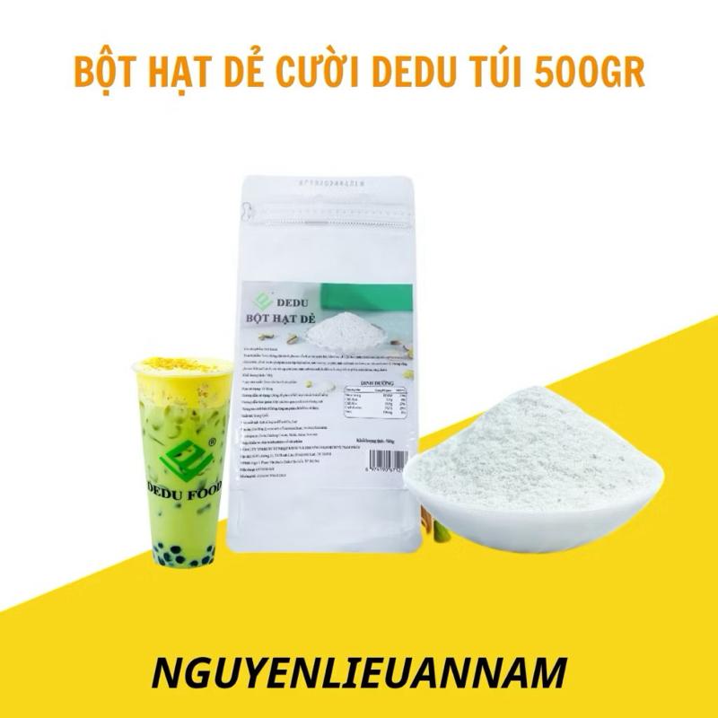  Bột Hạt dẻ cười Dedu túi 500gr pha trà sữa hạt dẻ béo ngậy thơm ngon hút khách Vani Kem Béo 