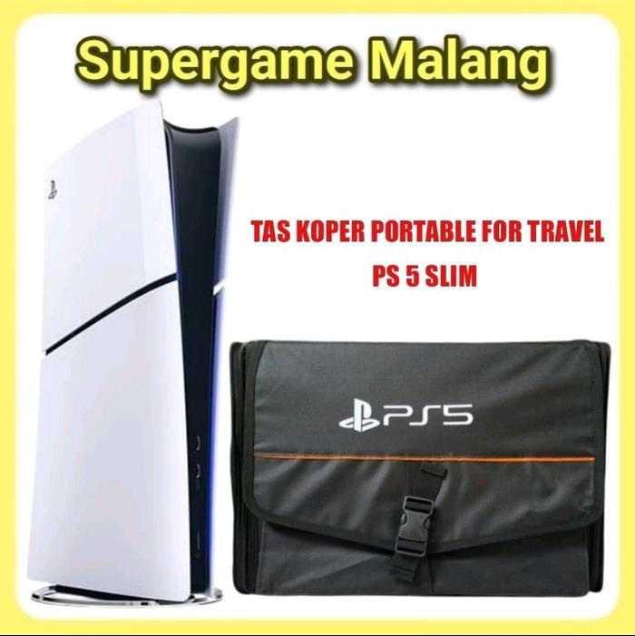 Gambar PlayStation PS5 Tas PS5 Travel Bag PS5 Console Stik Stick Case Game - Standar Ps5 Slim dari Supergame Malang Kota Malang 3 Tokopedia