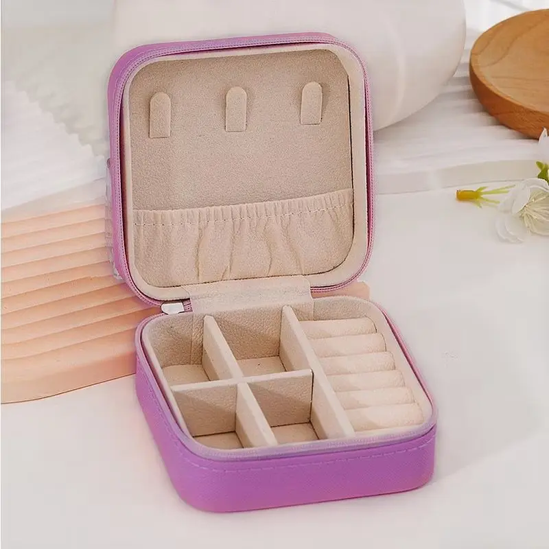 [ENJOY EYES BEAUTY] Kotak Perhiasan Mini Arcturian Jewelry Box - Tempat Penyimpanan Cincin Kalung Anting Travel SizePortabel 3