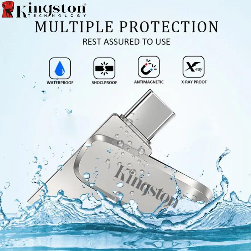 Kingston USB 3.0 OTG 128GB Ultra Dual Drive Luxe Type-C DDC4 tốc độ lên đến…