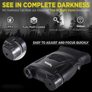 Eyebre Teropong Binocular Night Vision Infrared Recorder Camping Outdoor IPX4 - NV200HD