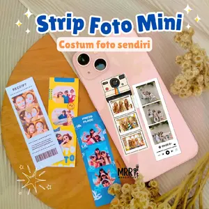 FOTO STRIP WATERPROOF PHOTO BOOTH 0CUSTOM CETAK PHOTOS STRIP ALBUM PHOTOBOOTH CUSTOM AESTHETIC MURAH Photobox/Photobooth/Fotobox 1 Hari Jadi SNAPSHOT FOTO / CETAK FOTO SNAPSHOT/PHOTOBOX