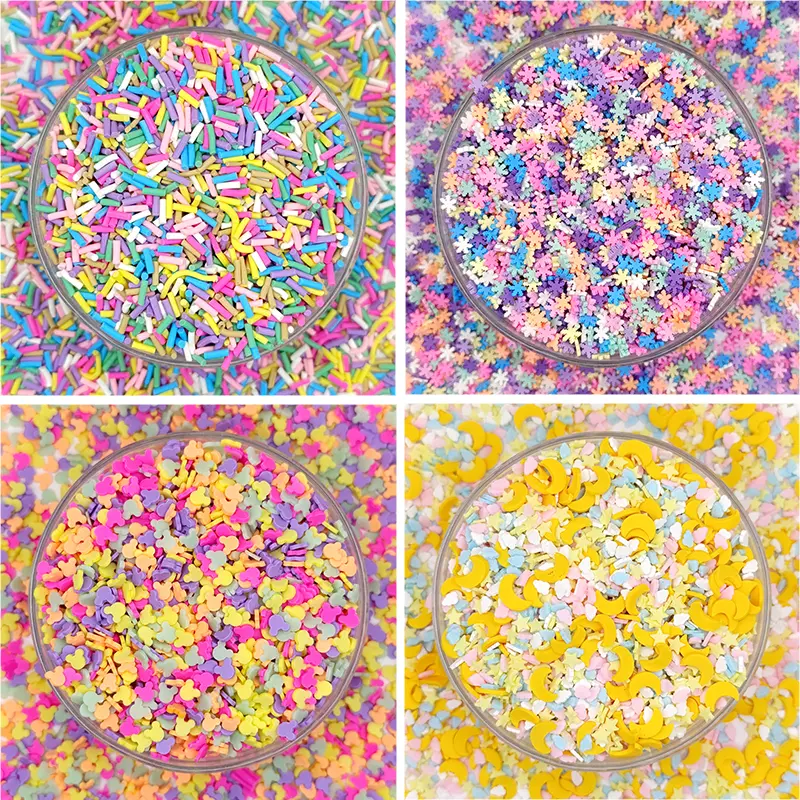 BB Fake Sprinkles Fimo Slice Clay Hiasan Slime Craft DIY 5gram