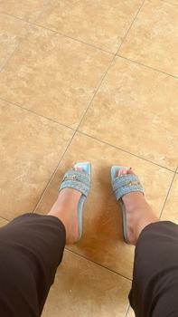 Product Review of SANDAL FLAT SIZE JUMBO 36/45 TEPLEK ANTI SLIP TEPLEK 01 from s**k 1