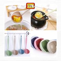 Gambar Sendok Kuah Sup Sayur Centong Saring Sendok Masak Anti Panas 2in1 - Biru dari LOZ INDONESIA Kota Surabaya 2 Tokopedia