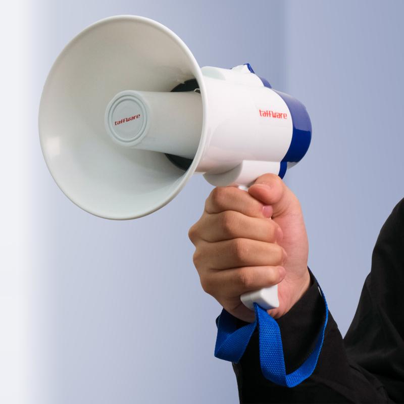 Megaphone Pengeras Suara Megafon Speaker Sirine Masjid Promosi Jualan Keliling Demo Gathering Outbond Portable Travel Bisa Rekam Musola Mesjid 2