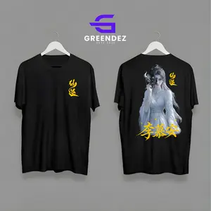 GREENDEZ - Kaos Renegade Imortal , kaos Li muan  , Kaos Wan Er , Kaos Dunghoa Bahan Cotton Combed 24s  Nyaman Lembut Unisex