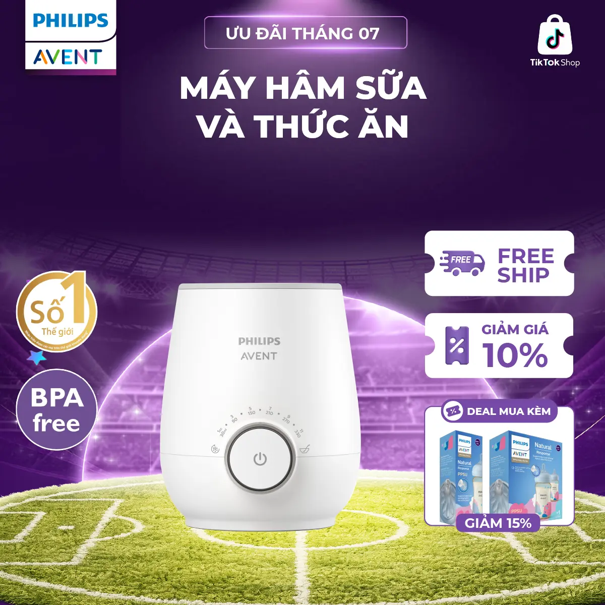 Máy Hâm Sữa Và Thức Ăn Cao Cấp Philips Avent - Nhanh Chóng, An Toàn, Giữ Trọn Dinh Dưỡng Cho Bé