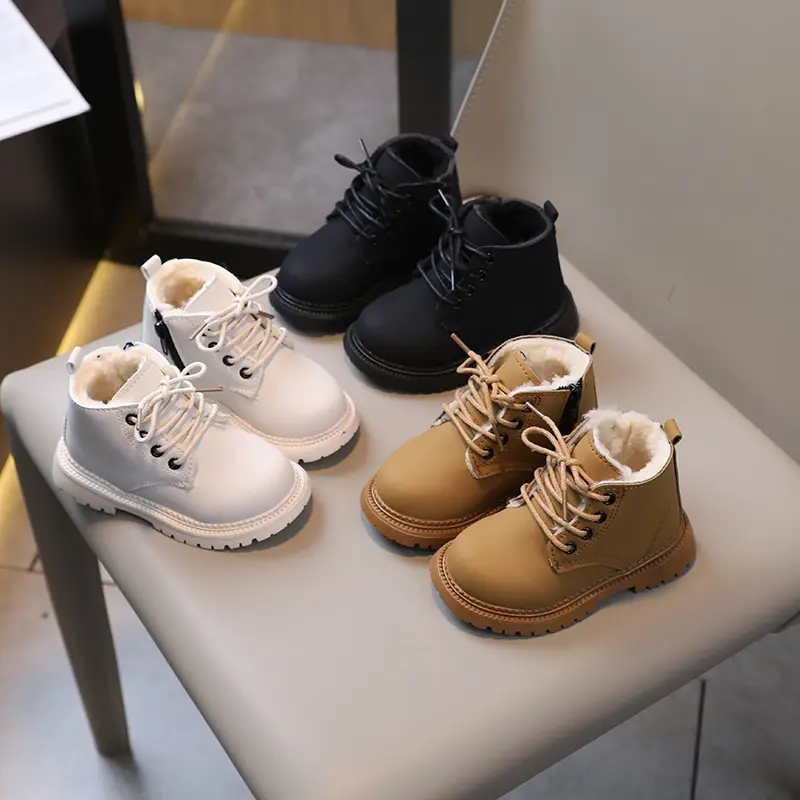 Children's boots British style fashionable casual and handsome short boots