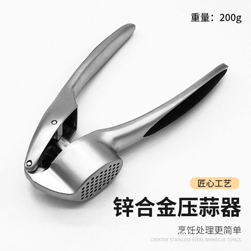 Máy ép tỏi bằng thép không gỉ, máy ép tỏi thủ công màu thép không gỉ, máy ép…