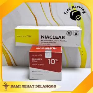 1 PAKET BUNDLING GLYCORE 10% + NIACLEAR A3 [KULIT CERAH BEBAS JERAWAT]