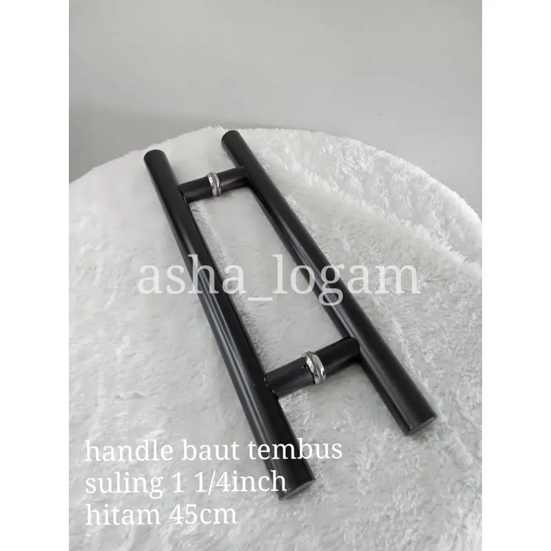 handle stainless baut tembus gagang pintu tarikan pintu 35cm 45 cm 60cm 1
