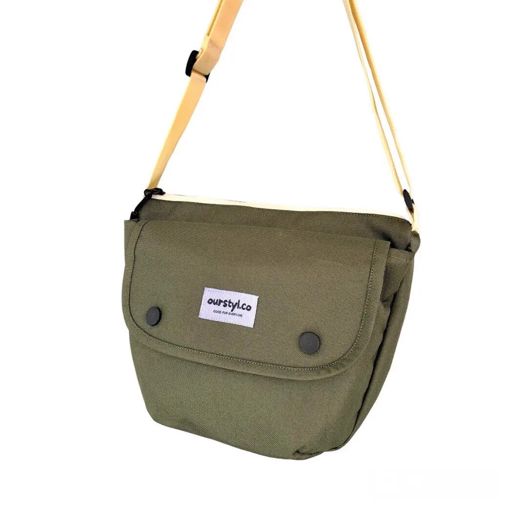 Cashel Army - Tas Selempang Sling bag Tas Pria Wanita Slingbag