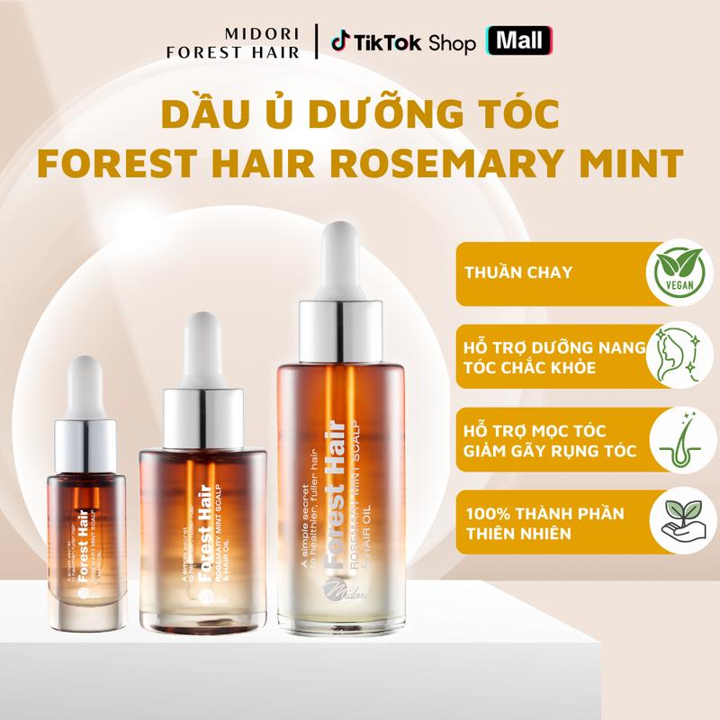 Dầu ủ dưỡng tóc FOREST HAIR Rosemary Mint Scalp and Hair Oil