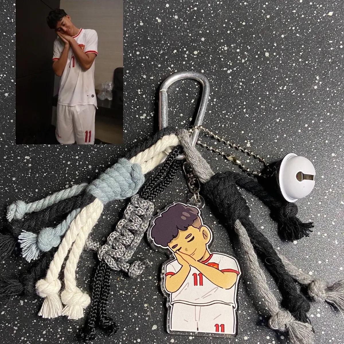 Keychain Chibi Timnas Senior/ Keychain Chibi Timnas Indonesia/ Chibi Charm Bagcharm Timnas Indonesia/ Chibi Timnas Indonesia/ Keychain Timnas Indonesia