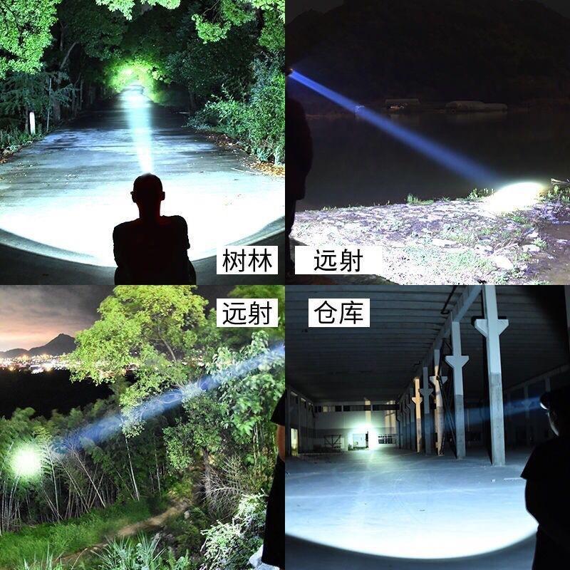 Senter Kepala 5 LED 3 LED Super Terang USB Rechangeable Waterproof Anti Air 45w 4Mode Cahaya Putih Lampu Camping Lighting 5