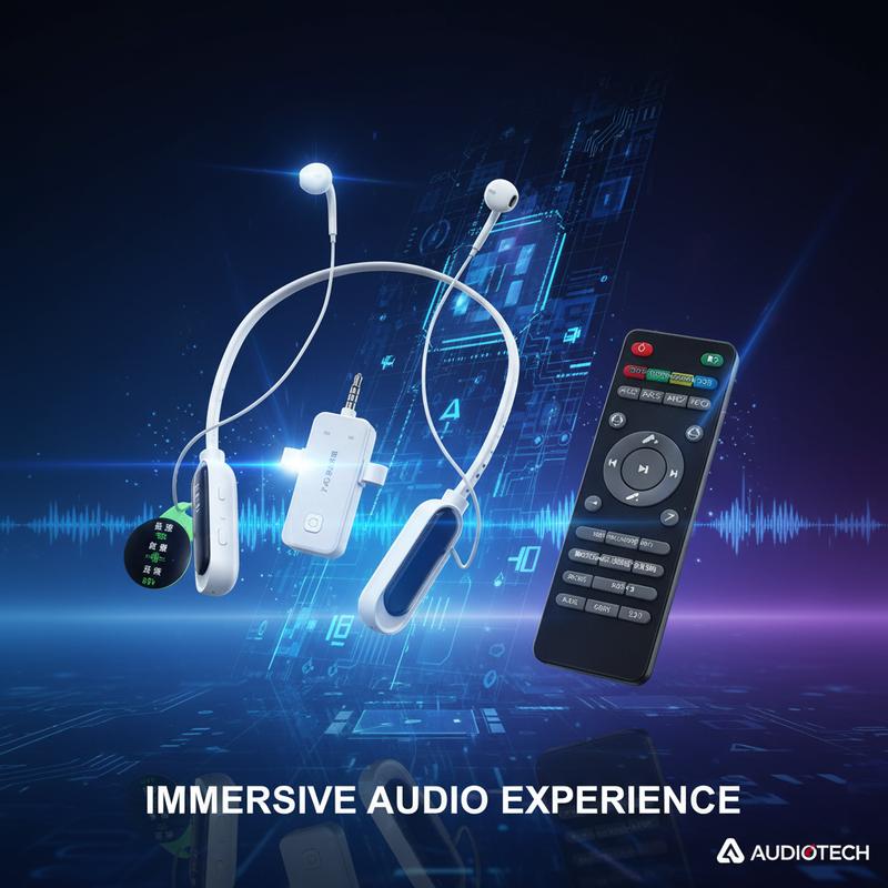  Tai Nghe Card Âm Thanh Trực Tiếp Không Dây M23 Phiên Bản Tiếng Anh Hát Karaoke Quay Video Thu Âm Tất Cả Trong Một Có Micrô Giảm Tiếng Ồn Remote Điều Khiển Từ Xa Pin 30h Bluetooth 5.0 