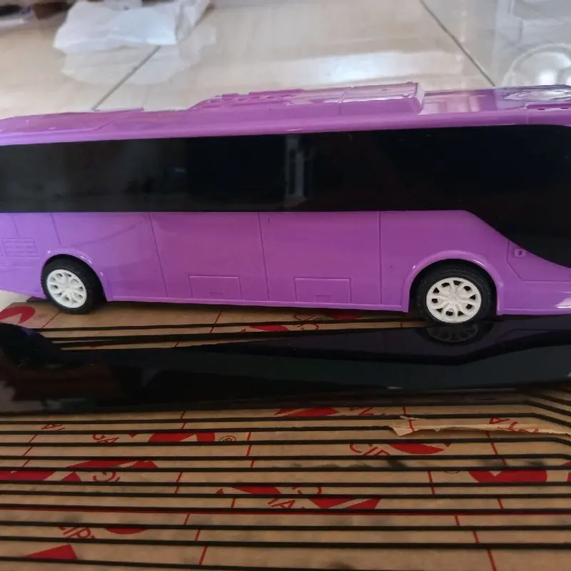 kaca samping miniatur bus kiri kanan wana hitam dan bening transparan 3