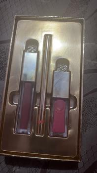 Product Review of [SS YOUR MAKE UP] - SET LIP KIT Lip Liner, Lip Cream, dan Lip Gloss | Glossy dan Plumpy dengan Warna yang Elegan dan tahan lama from a**_ 0