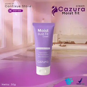 Cazura Moist Bust Fit Cream Treatment Sikembar 30ML Original BPOM