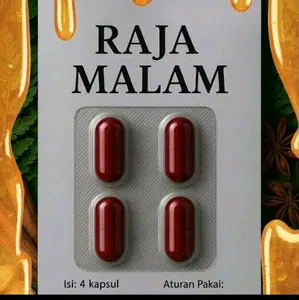 Raja Malam Madu Herbal Bubuk Isi 4 Kapsul Original 100% Produk Asli Tanpa Bahan Tambahan Cocok Untuk Kebutuhan Sehari-hari