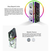 Gambar KYO InfinitiX HL120 Fan ARGB 120mm 4 pin PWM 3 pin ARGB Sync InfinitiX Fan case Black White ARGB - BLACK Forward dari KYO Indonesia_NEW Kota Administrasi Jakarta Utara 5 Tokopedia