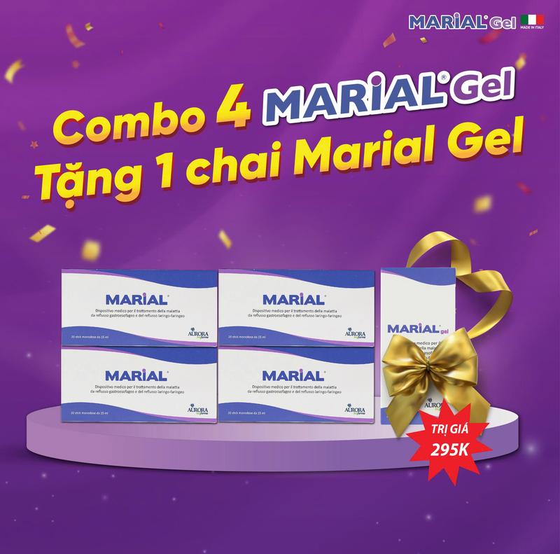 [Mua 4 tặng 1] Mua combo 4 Marial tặng 1 Marial dạng chai 295k