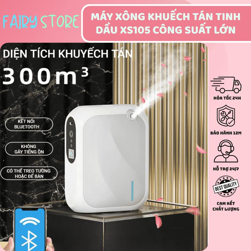 Máy Xông Khuếch Tán Tinh Dầu XS105 Công Suất Lớn Kết Nối Bluetooth Tỏa Hương…
