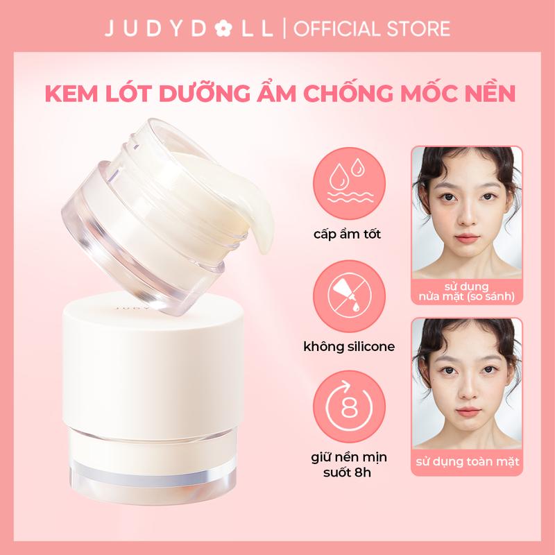 HOT JUDYDOLL Kem lót dưỡng ẩm Nourishing Makeup Base chống mốc nền cho da khô 30g