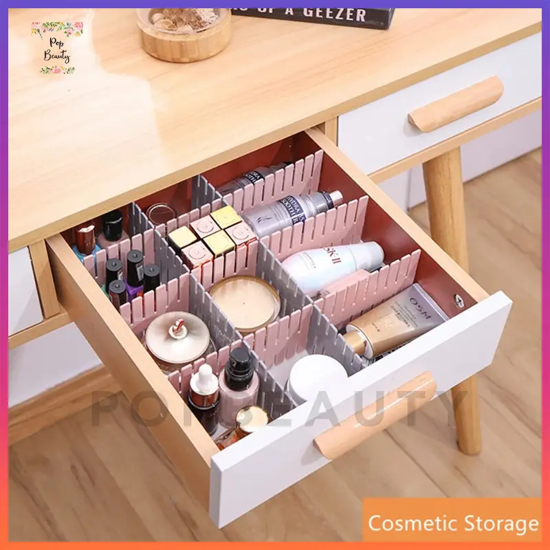 Partisi Sekat Pemisah Laci/ Drawer Dekstop Organizer – 4 pcs 3
