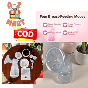 MOMIIN Pompa ASI Bayi Elektrik Breast Milk Pump Rechargeable 500mAh - JSL-X901 - Pink Smart pump breast milk