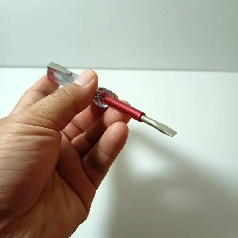 BISON Obeng Testpen Listrik AC Testpen Minus Test Pen Elelktrik Tester 3