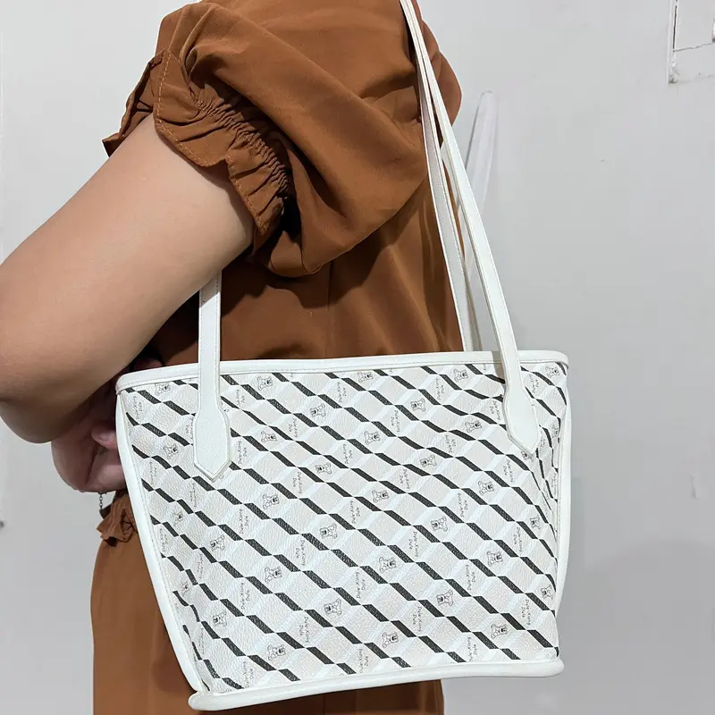 Tas Bahu Wanita Blain Tote Bag Jinjing Model Little Bear Terbaru 2024 - Totebag Perempuan Cewek 0