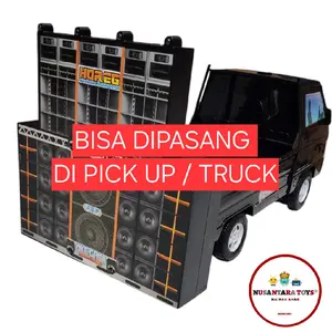 Mainan anak sound horeg plastik musik Dj sound horeg mainan anak Lampu