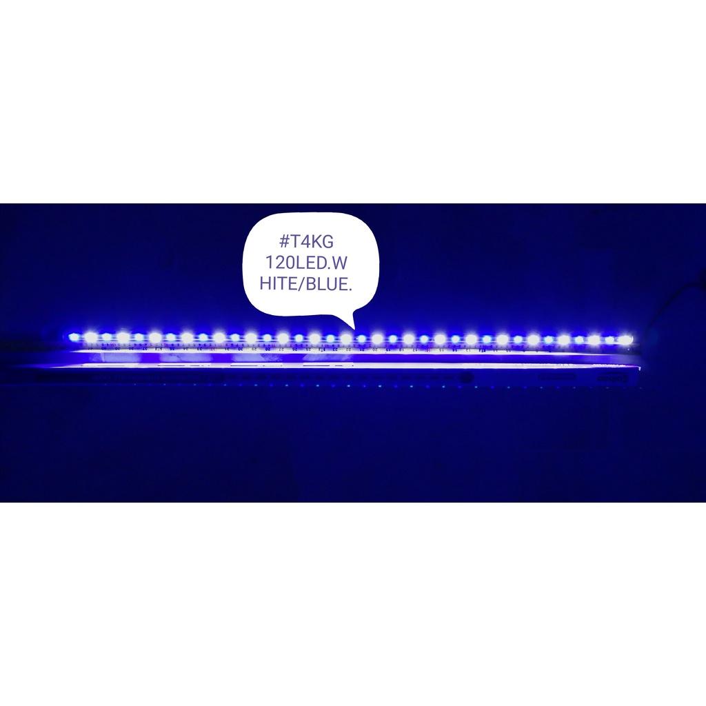 Aibao T4KG-120LED Submersible Lamp Blue White Fish Aquarium Lampu Akuarium Biru Putih Ikan Tenggelam