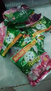 Product Review of Paket Hemat 7 pcs Detergen Rinso Bubuk 5000an 195gr from A** A**a 0