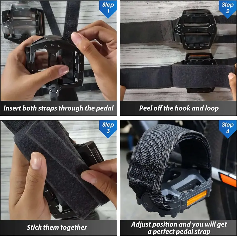 PROMEND Tali Pedal Sepeda Universal Bicycle Pedal Toe Clip Foot Strap - YQ097 2