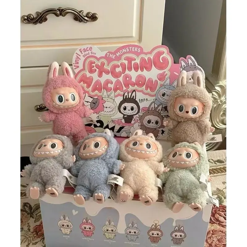(BISA INSTAN) Labubu V1 The Monsters Exciting Macaron BLIND BOX - LABUBU V1 Vinyl Face Blind Box 6