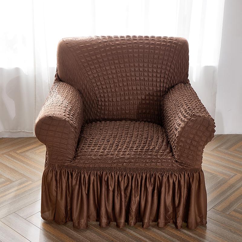 Product Introduction of Sarung sofa seersucker penuh, sarung penuh, universal, ringkas dan moden, anjal, sarung sofa calar kucing, sarung kusyen, sarung habuk kain rumah, boleh dibasuh mesin, untuk semua musim 5