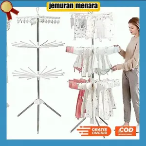 JEMURAN MENARA, JEMURAN PAKAIAN BAYI LIPAT