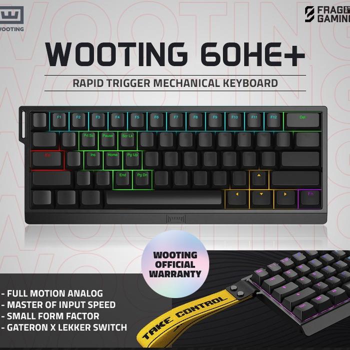 PC周辺機器 Wooting 60HE ラピッドトリガー