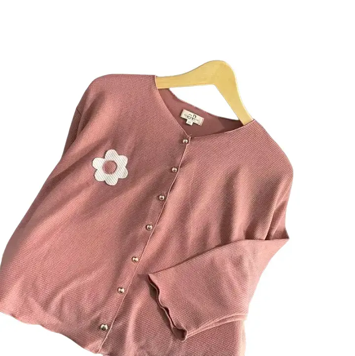 flowers long Cardigan Wanita Panjang Muslim 0