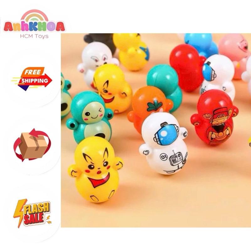  Lật Đật mini,Đồ chơi lật Đật mini cho bé giải trí cute dễ thương nhiều màu sắc Đồ Chơi Toy Voi 