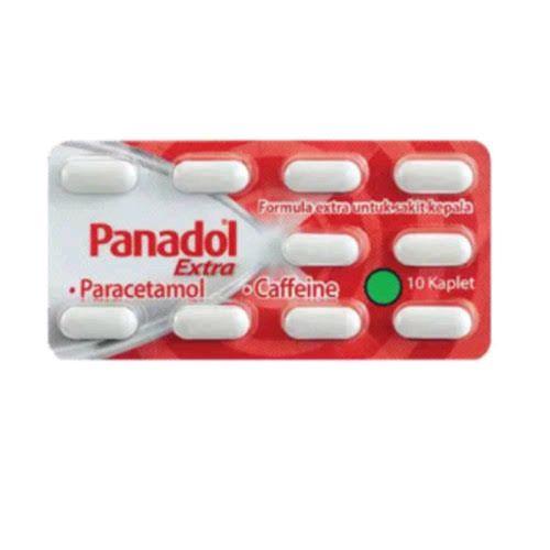 Panadol Extra (Merah) 1 Strip 10 Tablet.