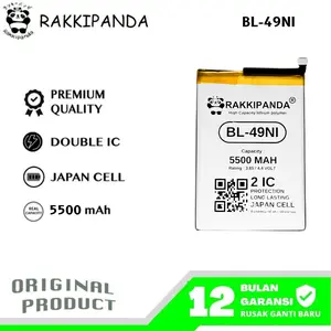 RakkiPanda BL-49NI Compatible With Itel S23 / A50 4G / A60 / A60S / A70 / P55 NFC / Vision 5 S663LC Batre Batrai Baterai