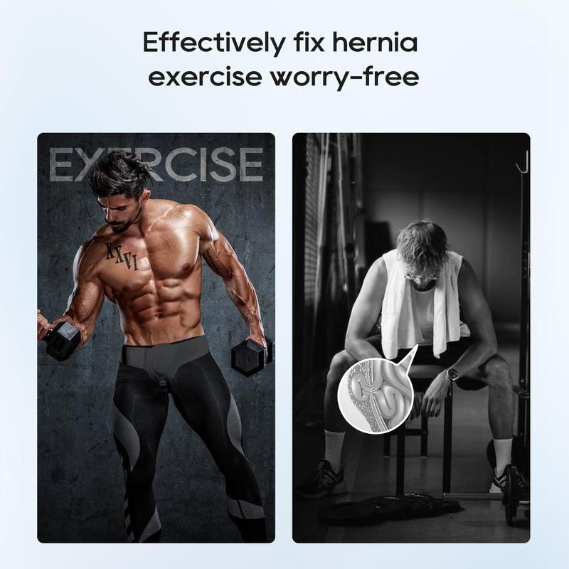 Product Introduction of Hernia Belts for Men Inguinal, Hernia Belt for Women, Inguinal Hernia Support for Men, Hernia Truss for Left or Right Side, Groin Belt, Adjustable Waist Strap with Removable Compression Pads 3