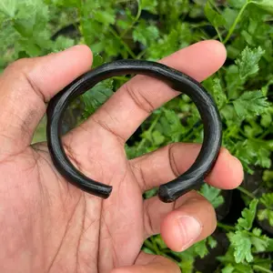 Gelang Akar Bahar Hitam Model C Size Kantoran 100% Original Akar Bahar