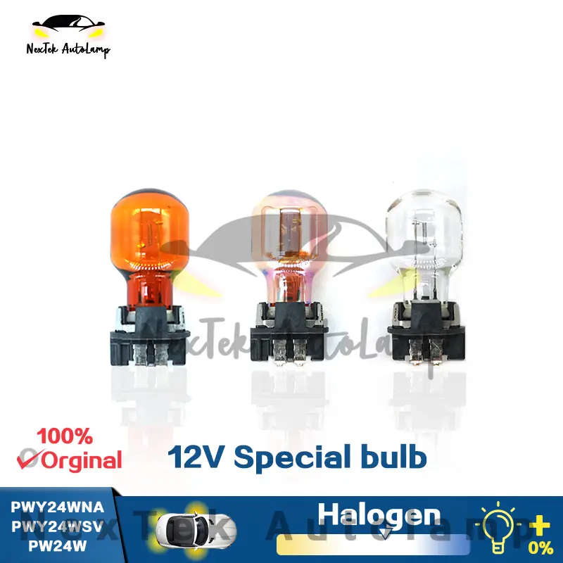For Philips PWY24WSV PWY24WNA PW24W 12V 24W Special Halogen Original Light Bulb Car Turn Signal Light Bulb (1 Bulb)