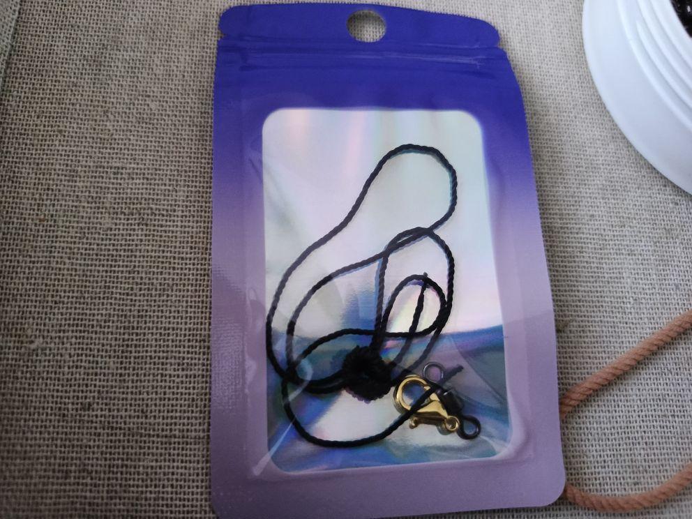 Tali Kaki Burung Angklet Kutilang Dan Trucuk Warna Hitam / biru tua Nilon Free Kokot Udang