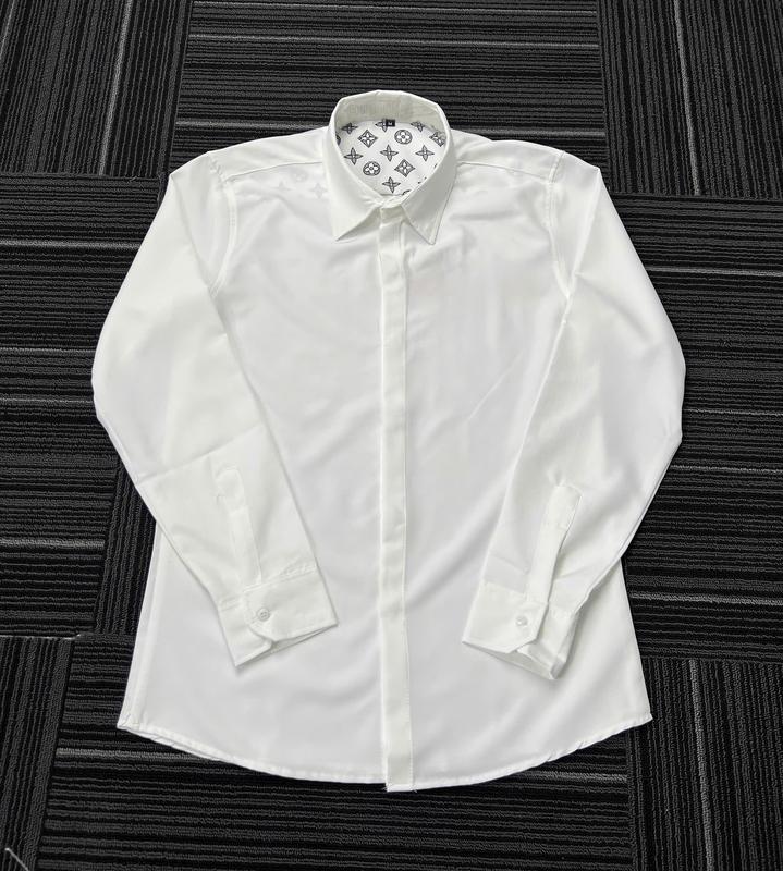 Áo sơ mi nam tay dài vải lụa mềm thêu họa tiết in logo cao cấp trẻ trung-MỸ LINH HOP áo  sơ  mi  silas